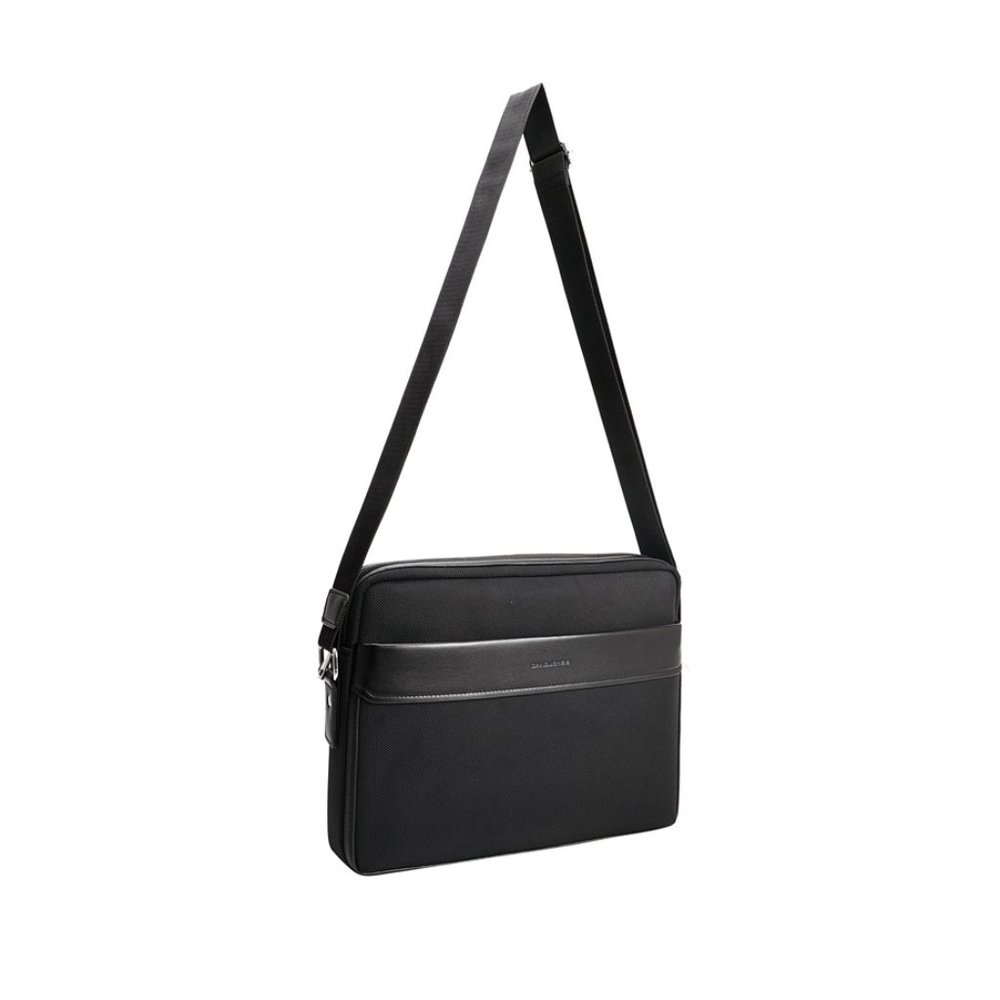 David Jones Paris men's travel work crossbody bag